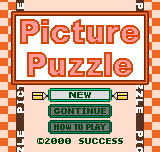 Picture Puzzle Title Screen